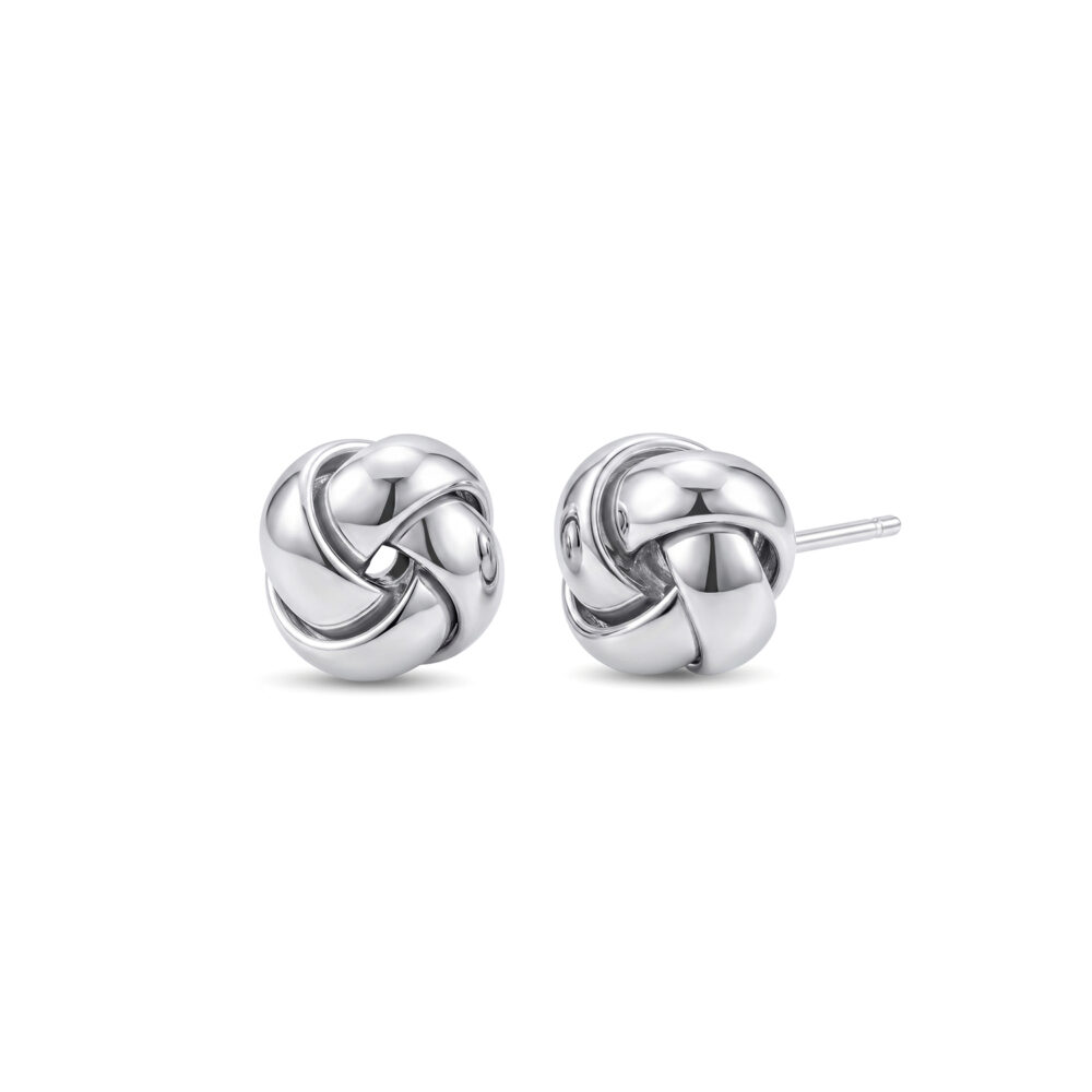 Aretes de Plata 925 Mabel Knots