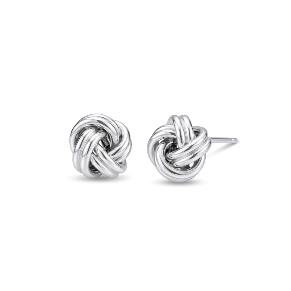 Aretes de Plata 925 Clara Knots