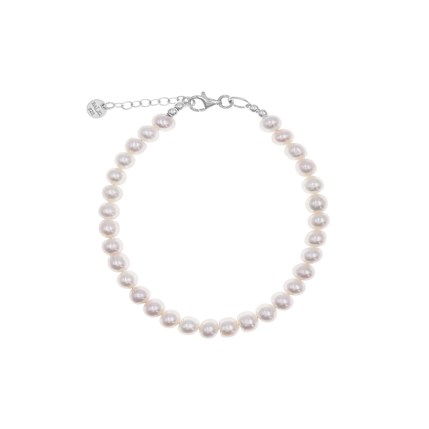 - Pulsera Perla Cultivada Plata 925