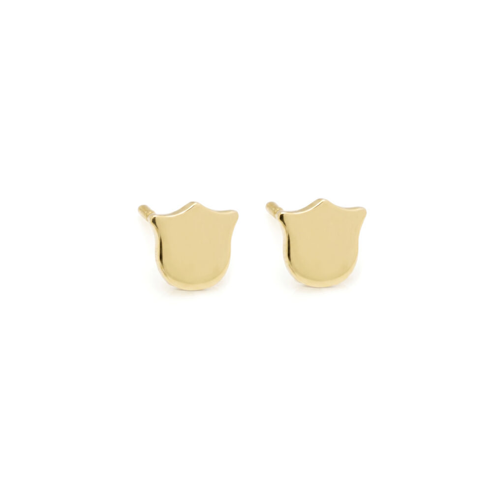 Aretes Tulip Oro 18K