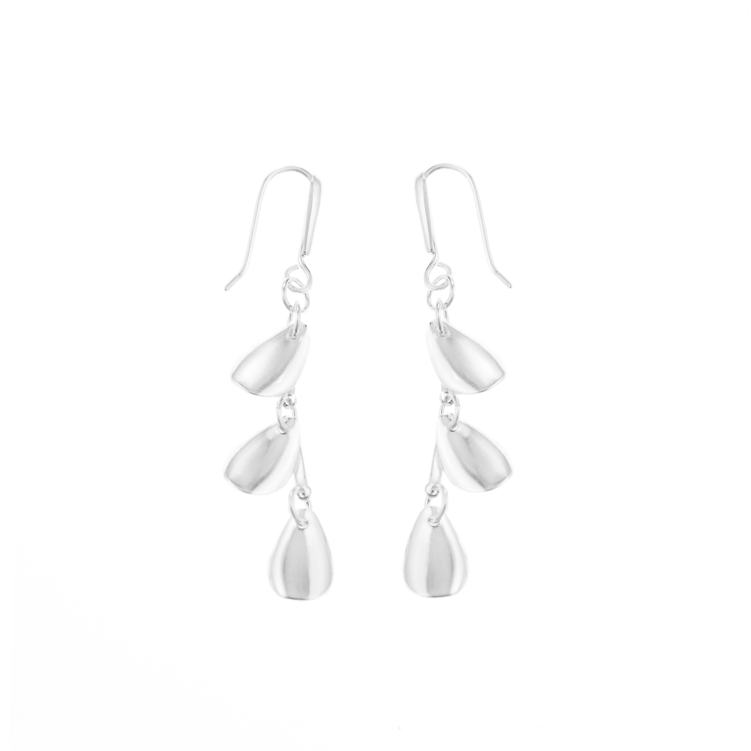 925 Sterling Silver Square Clear Zircon Stud Earrings – Nickel-Free, Made In Italy, Alex And Elsa