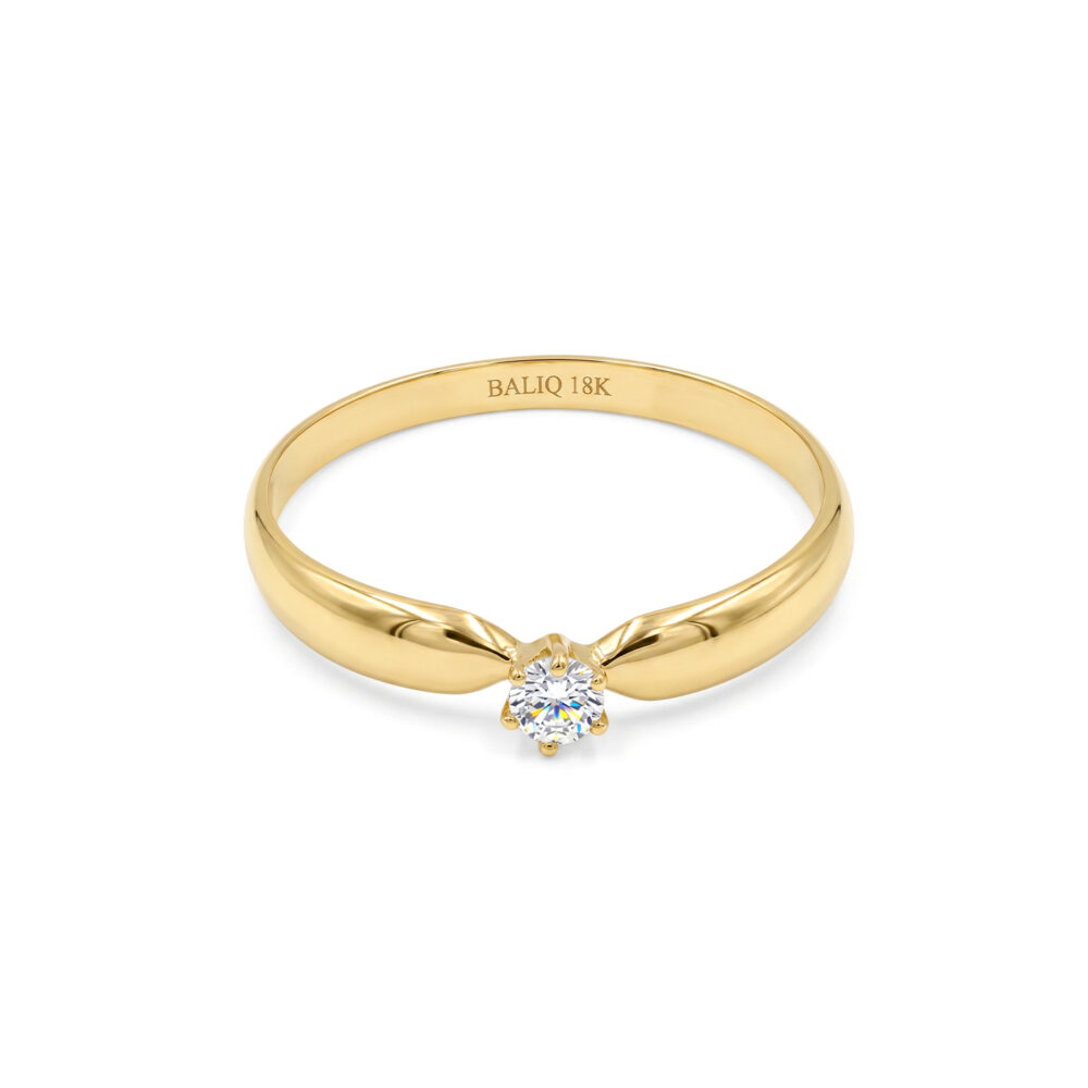 Anillo Lazos de Amor Oro 18K & Brillante