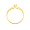 - Anillo de Compromiso 1/2 Caña Oro 18K