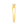 - Anillo de Compromiso 1/2 Caña Oro 18K