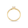 - Anillo de Compromiso Brillante Oro 18K