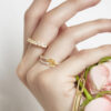 - Anillo Statement Casual Oro 18K