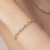 - Pulsera Tres Colores Oro 18K