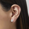 - Aretes Nido Plata 925