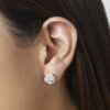 - Aretes Nudos Plata 925