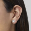 - Aretes Nido Plata 925