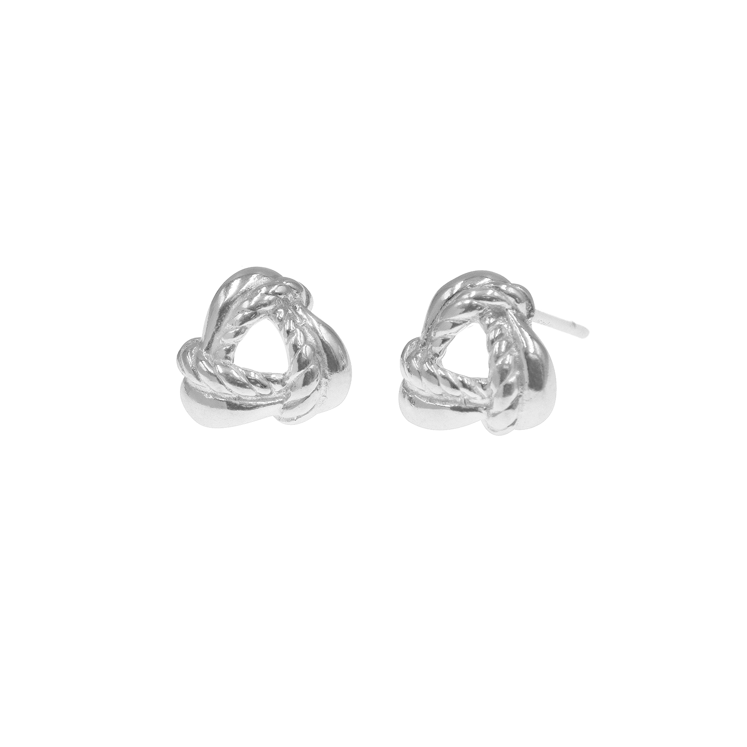 - Aretes Nido Plata 925