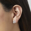 - Aretes Nido Plata 925