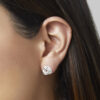 - Aretes Nido Plata 925