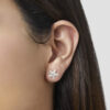 - Aretes Estrella Plata 925