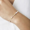 - Pulsera Bolitas Tres Colores Goldensilver