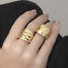 - Anillo Casual Oro 18K