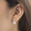 - Aretes Roseta Plata 925