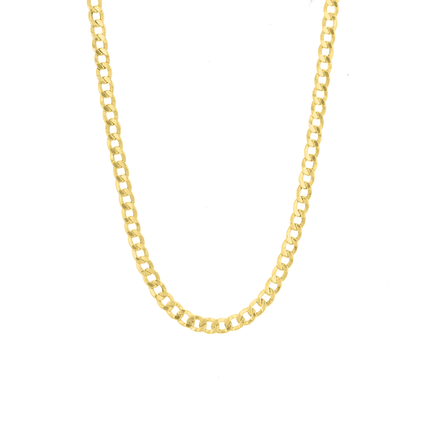 - Cadena Grumetta Plana Oro 18K