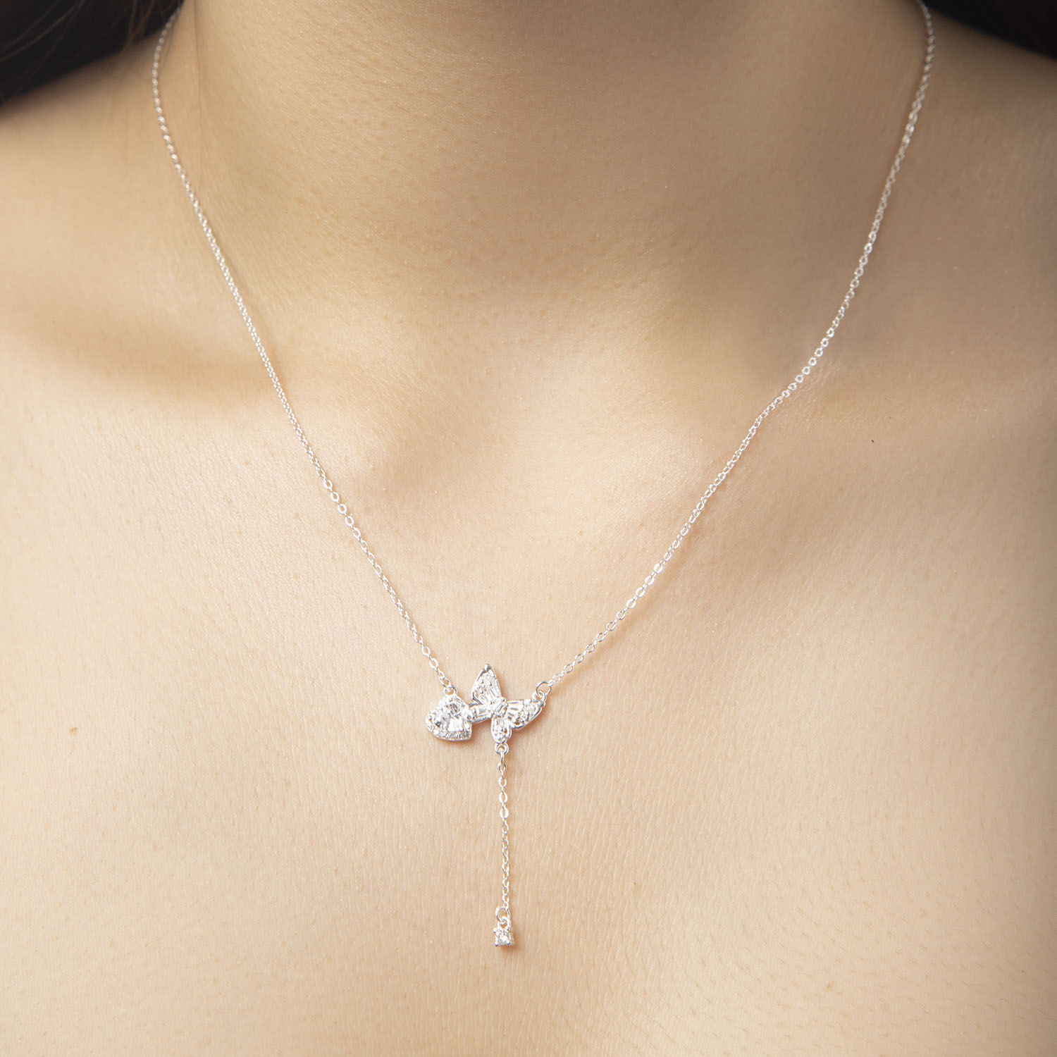 - Collar Love Butterfly Plata 925