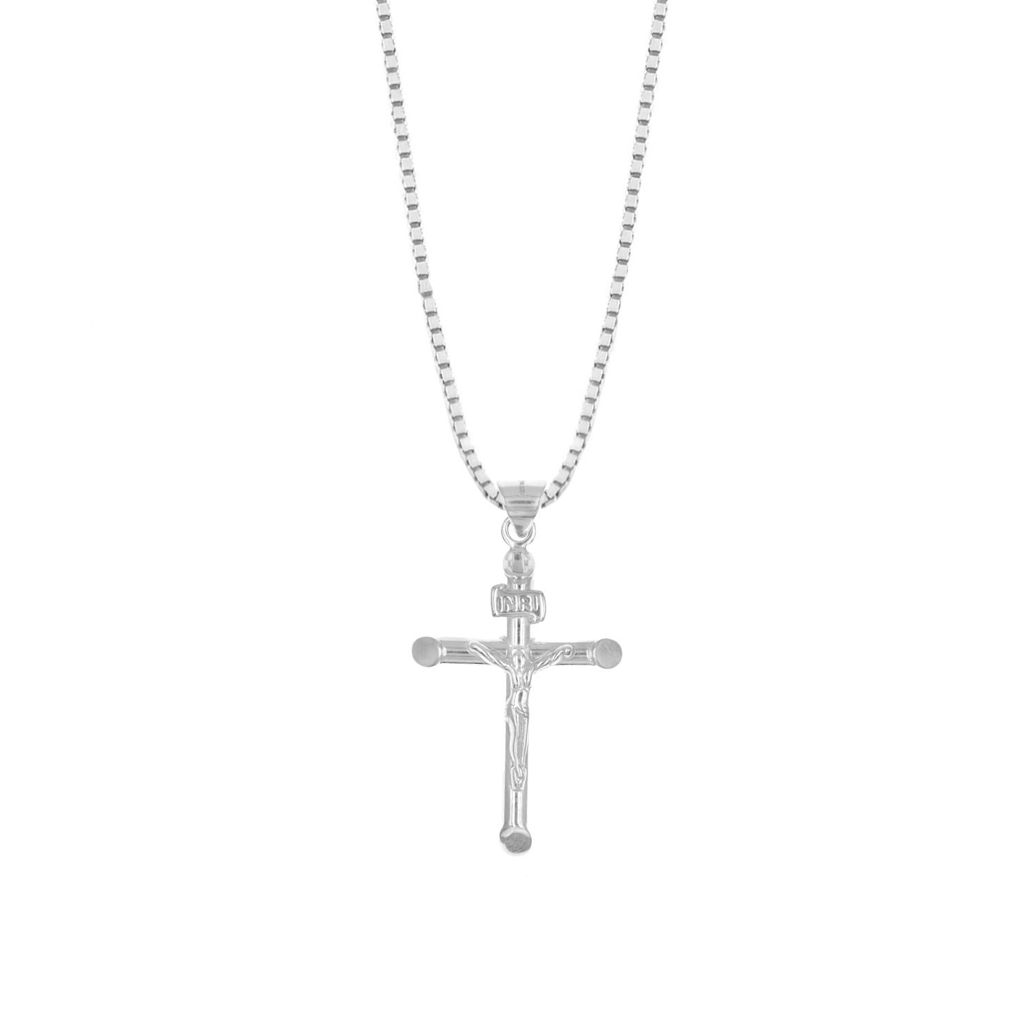 - Collar Crucifijo Plata 925