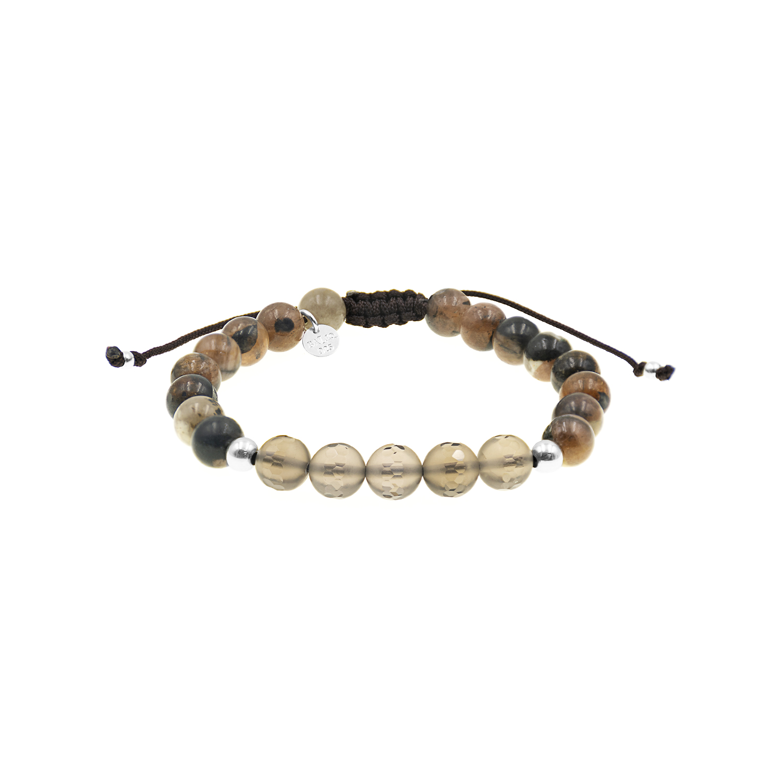 - Pulsera Smokey Plata 925 Hombre