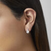 - Aretes Solitario Plata 925