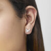 - Aretes Mariposa Plata 925