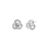 Aretes Nudo Plata 925