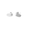 Aretes Corazón Plata 925