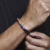- Pulsera 7 Chakras Plata 925 Hombre