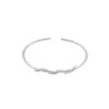 Bangle Entrelazados Plata 925