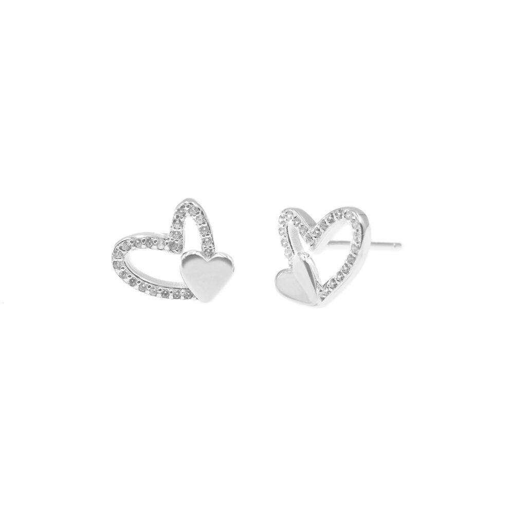 Aretes Mariposa Plata 925