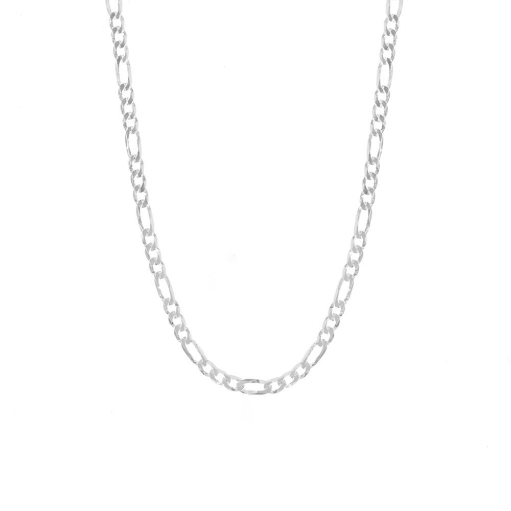 Collar Figaro Plata 925