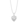 Collar Corazón Casual Plata 925
