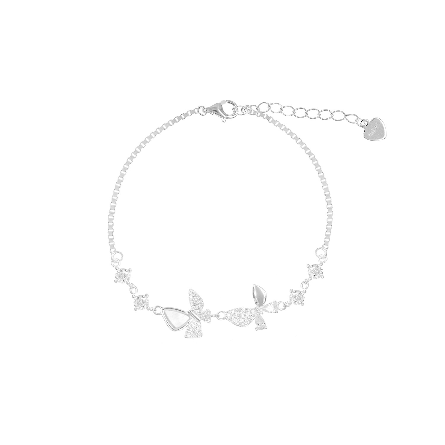 Pulsera Butterfly Plata 925
