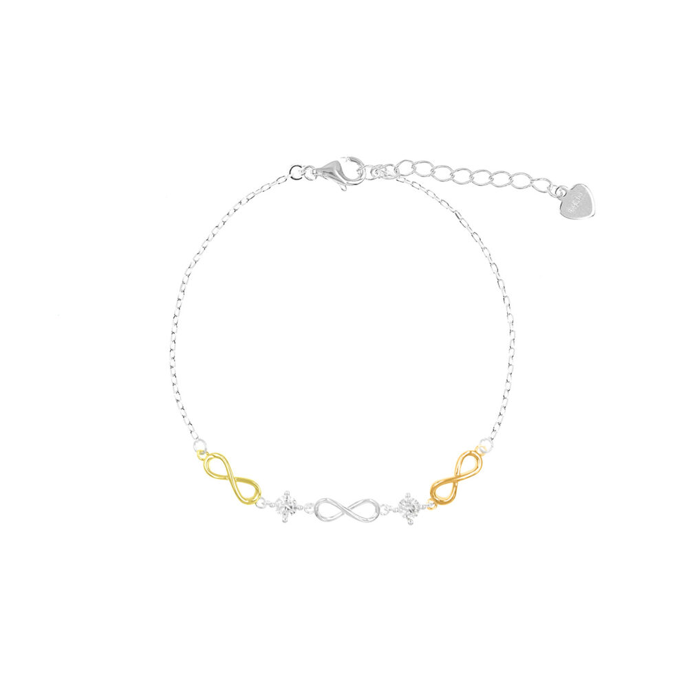 Pulsera Infinitos GoldenSilver
