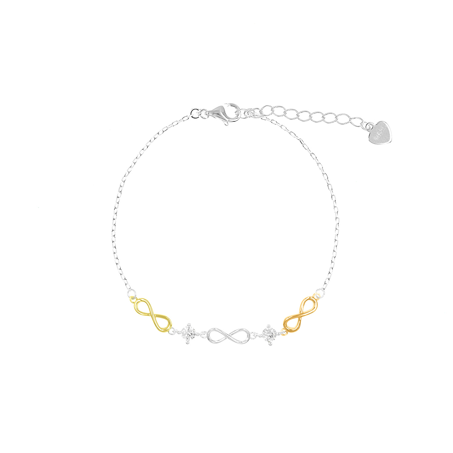 Pulsera Infinitos GoldenSilver