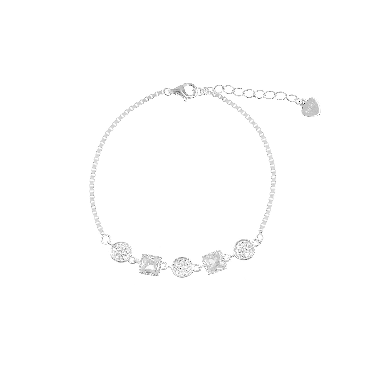 Pulsera Redondo Plata 925