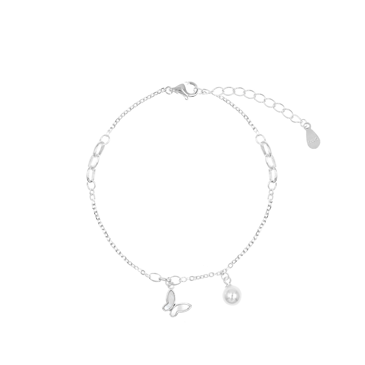 Pulsera Mariposa Plata 925