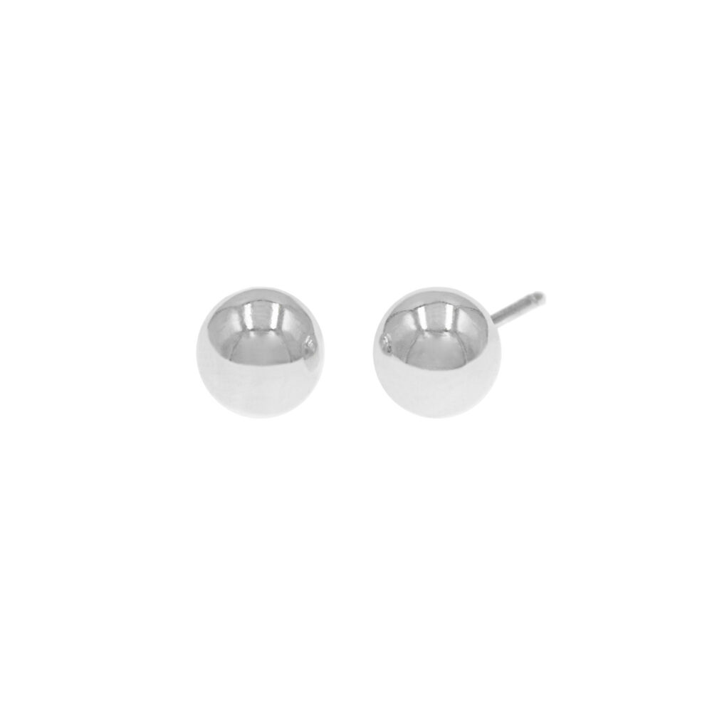 Aretes Lenteja Plata 925