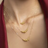 - Collar Bolitas Oro 18K