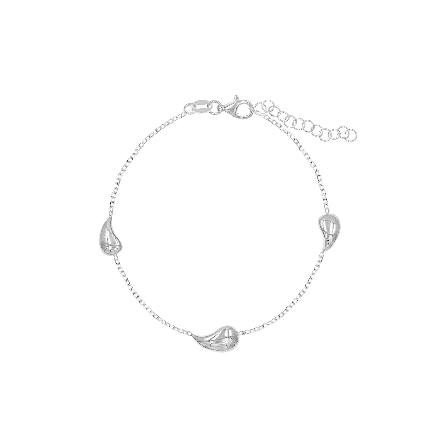 Pulsera Tres Drops Plata 925