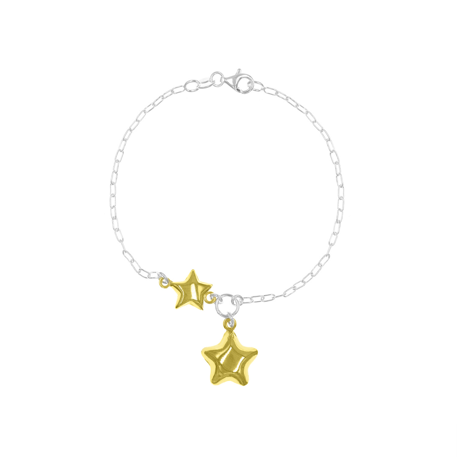 Pulsera Estrellas Goldensilver
