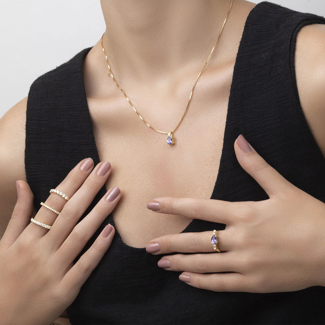 Joyas con piedras y colores