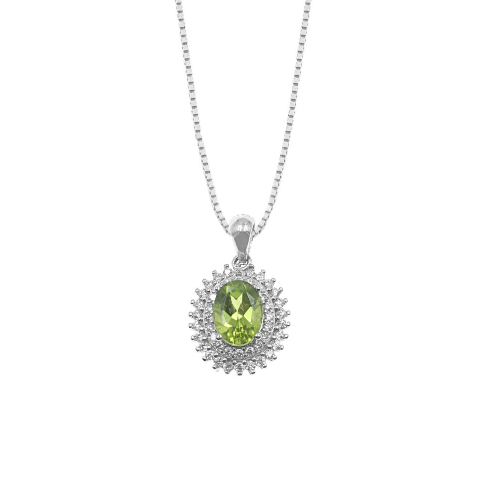 Collar Peridoto Plata 925