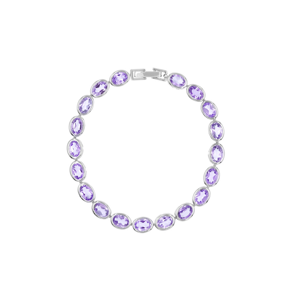 Pulsera Amatista Plata 925