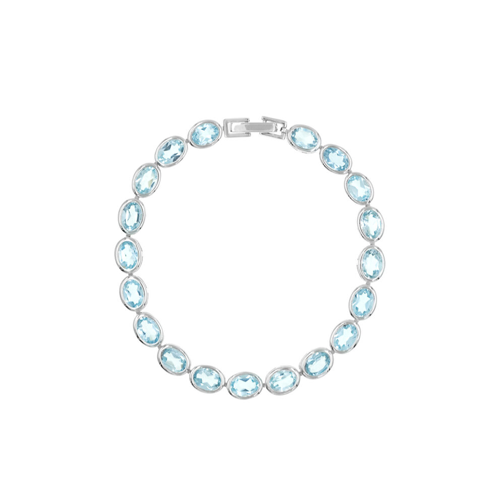 Pulsera Topacio Sky Plata 925
