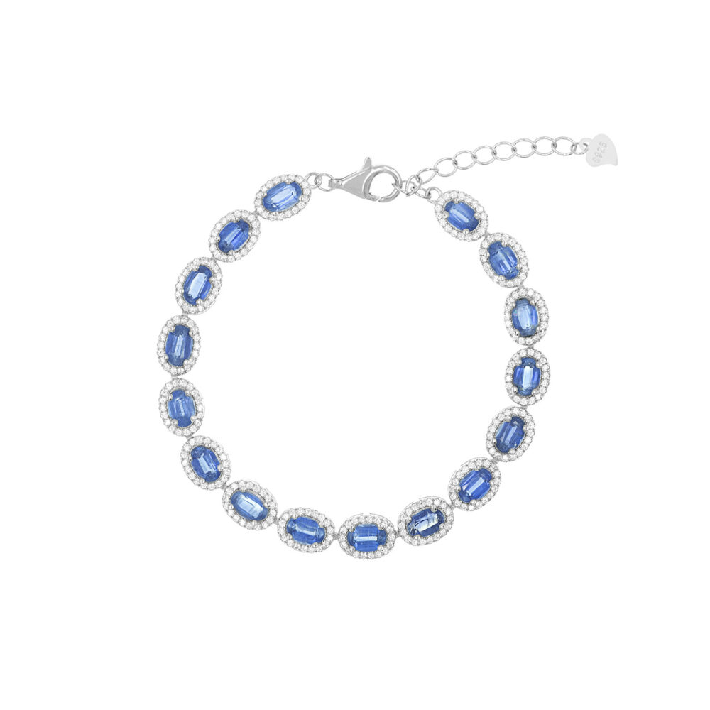 Pulsera Kyanite Plata 925