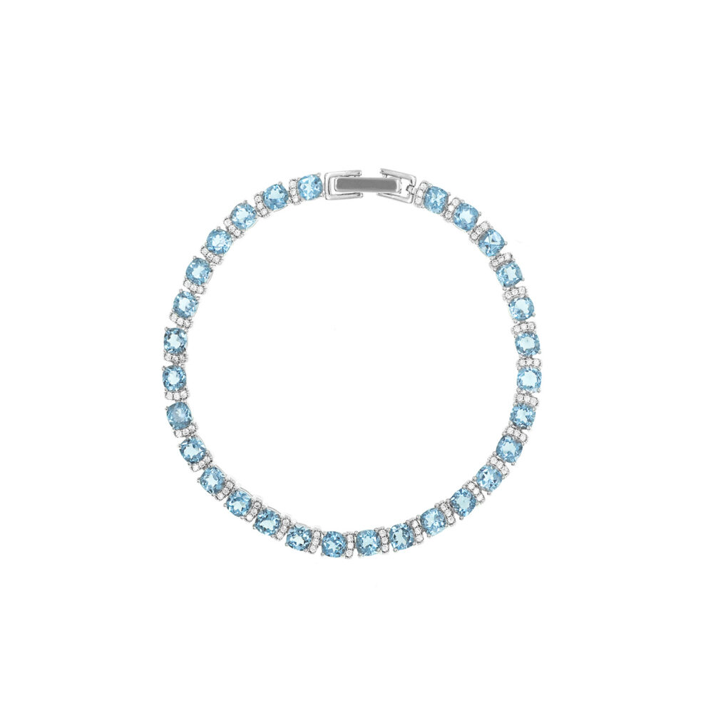 Pulsera Topacio Plata 925