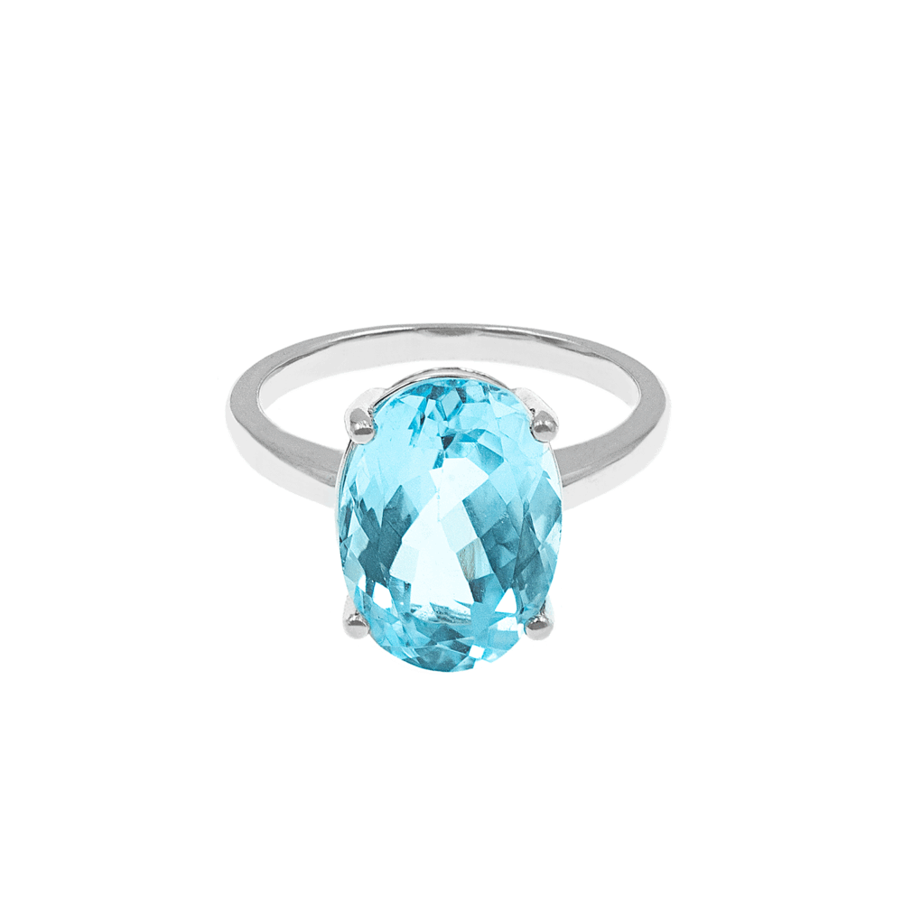 Anillo Topacio Sky Plata 925